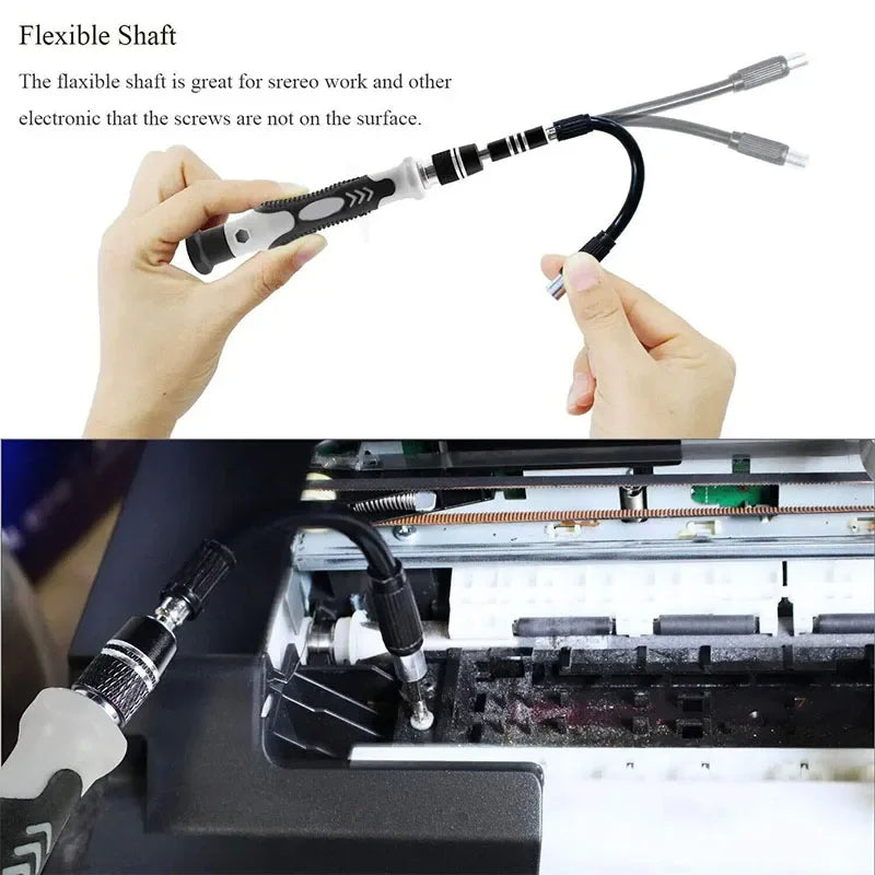 115-in-1 Precision Screwdriver Set – Magnetic Professional Repair Tool Kit for Electronics, Phones, Laptops & More.