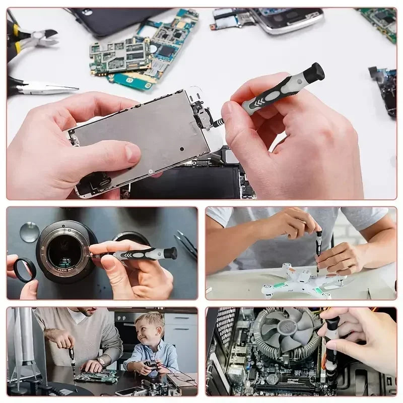 115-in-1 Precision Screwdriver Set – Magnetic Professional Repair Tool Kit for Electronics, Phones, Laptops & More.