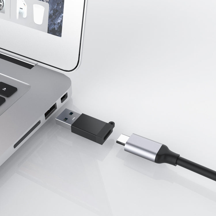 AMAZE USB 3.0 Male to USB-C Female Converter A14 - High-Speed Adapter for Seamless Connectivity. - Abid Cart