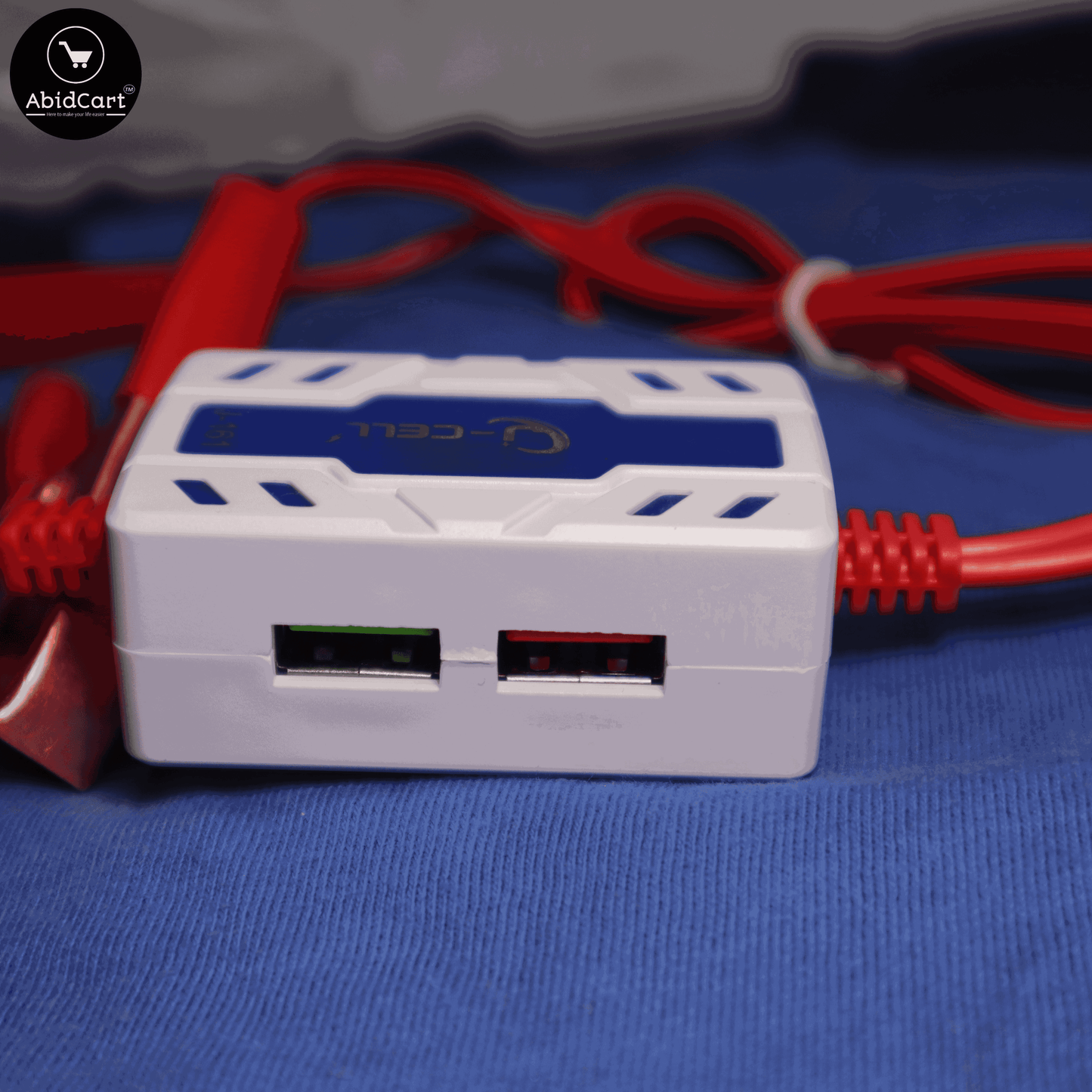 J-Cell Clip Charger Fast Charging 3.4A Output J-161 with Auto-ID Technology for Quick and Efficient Device Charging.