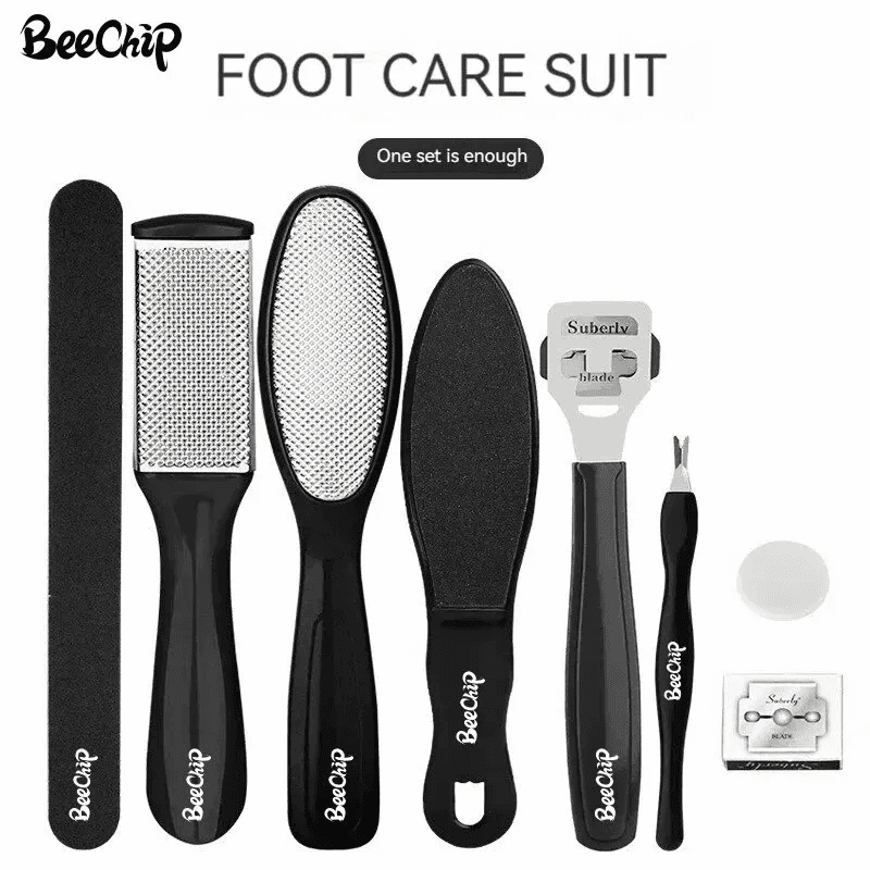 8 PCS Foot Grinder To Remove Dead Skin Calluses Household Pedicure Foot Shaving Foot Sanding Sanding Board Pedicure Tool Set