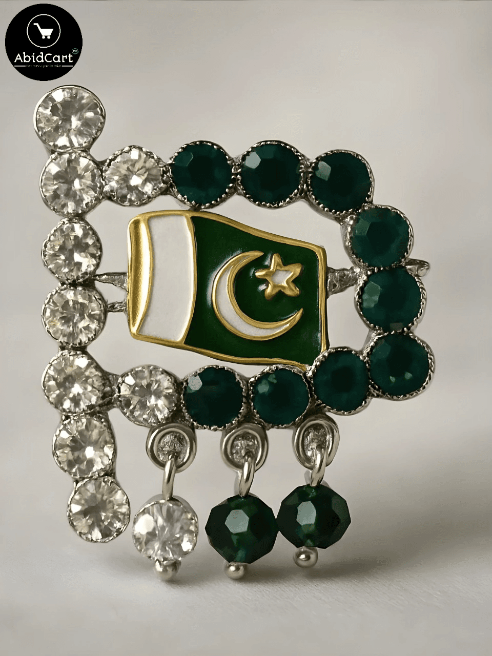 Premium Pakistan Flag Badge â 14 August Independence Day  Jashan-e-Azadi Celebration. ( Pack of 2)