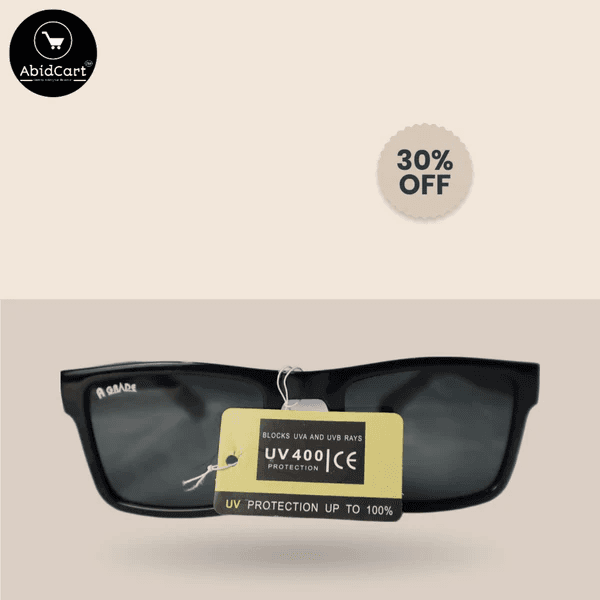 Classic Square Frame Sunglasses for Men & Women - UV Protection.