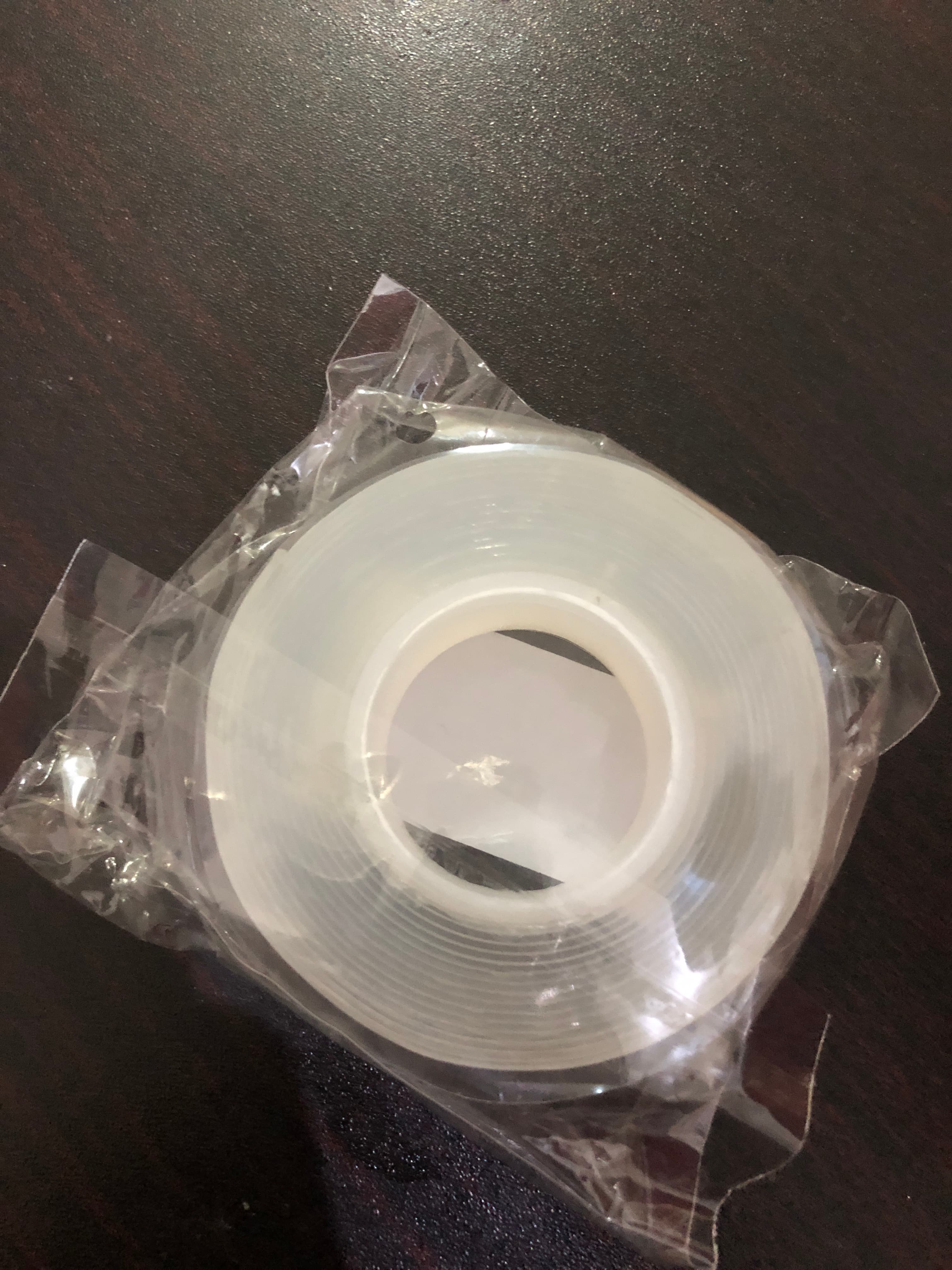 3 Meters Nano Tape: Transparent Double Sided Adhesive - Reusable, Washable, Heavy-Duty - Multi-Functional for Home, Office, and Outdoor Use.