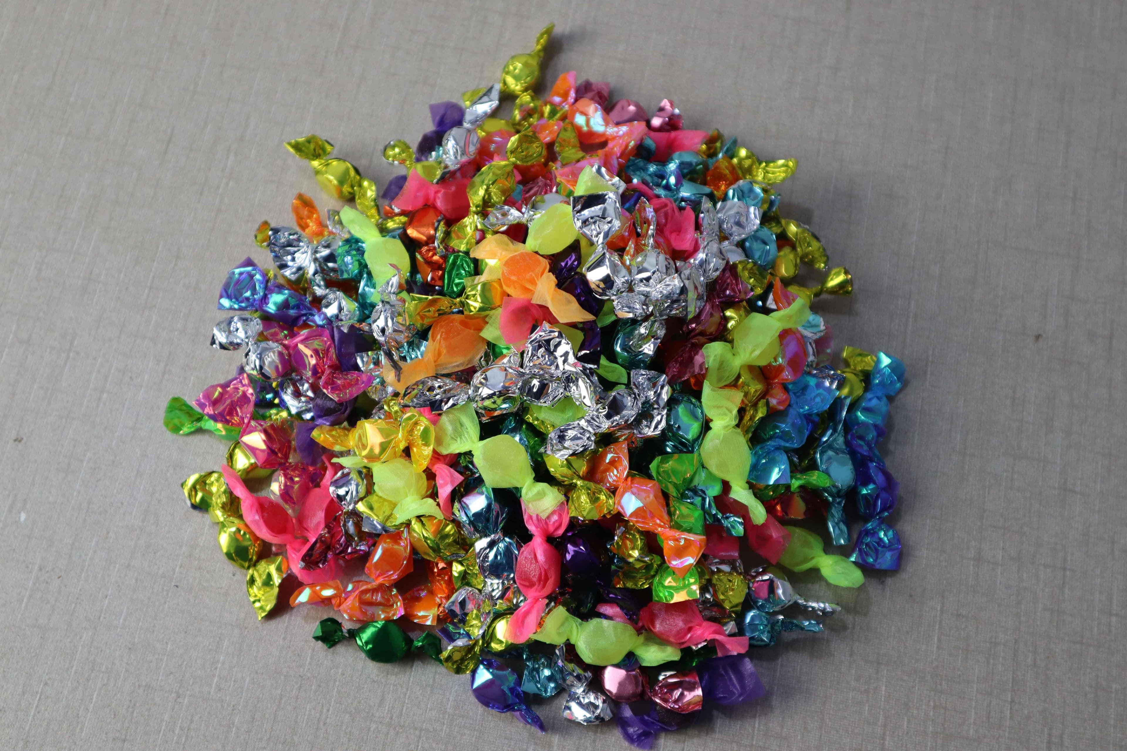 Imported Mini Fruit Flavour Candies - 300g Pack | Assorted Sweet Treats.