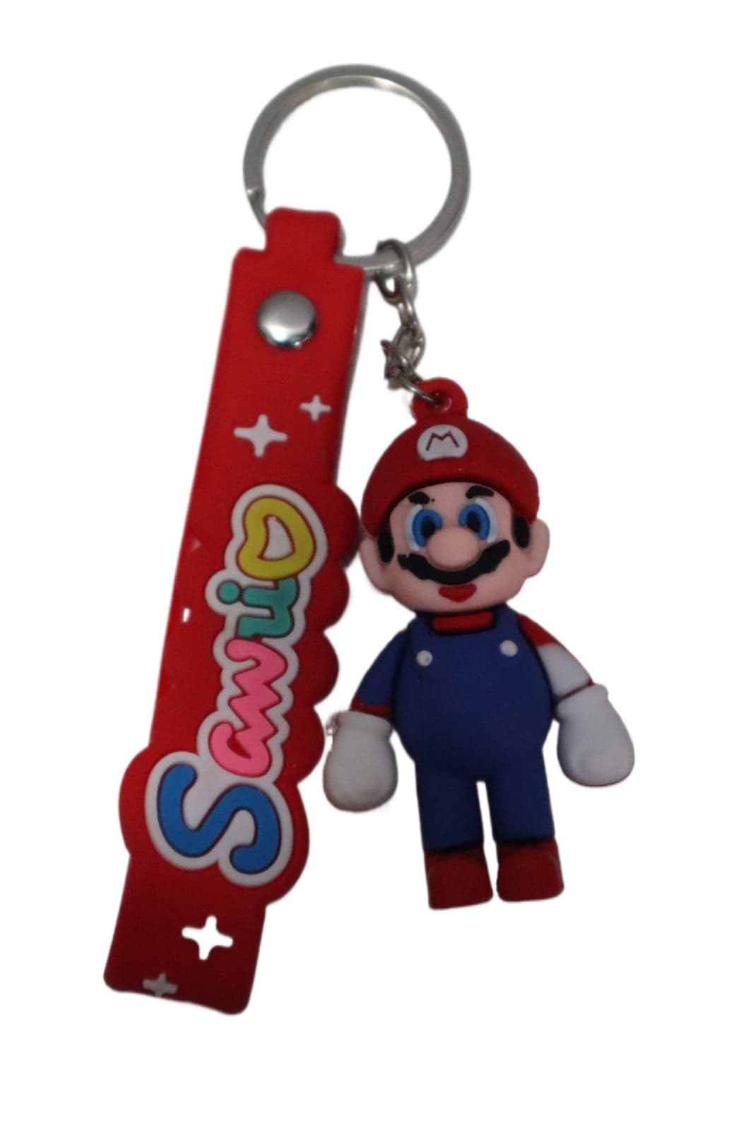 Super Mario Lovers Anime Figures Keychain - Cute Cartoon Pendant for Bags, Cars & Birthdays | Perfect Gift for Boys & Girls.