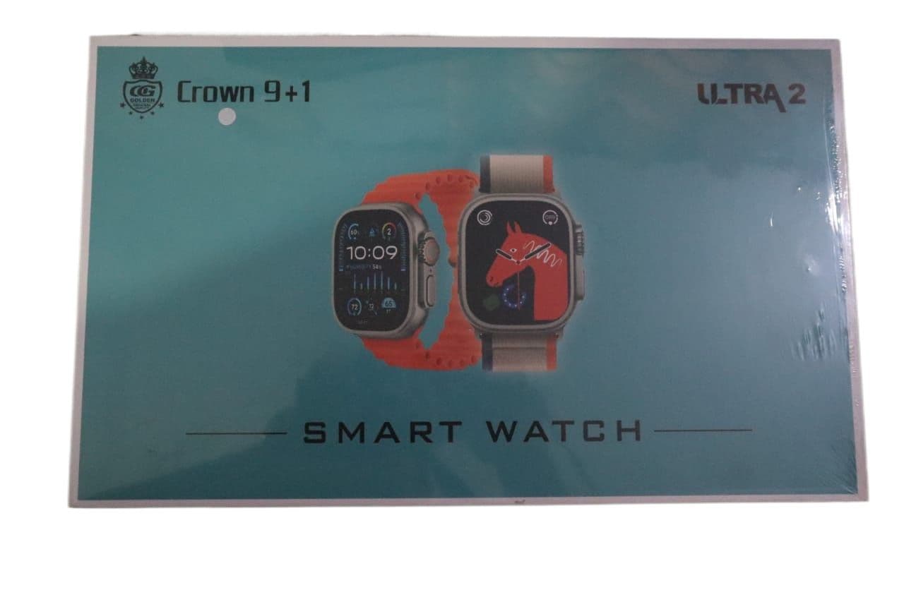 Crown 9-in-1 Ultra 2 Smart Watch: The Ultimate Fitness & Lifestyle Tracker.