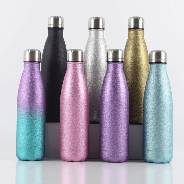 500ml Stainless Steel Double-Wall Thermos | Insulated Vacuum Flask for Gym | Portable Sports Cup & Water Bottle.