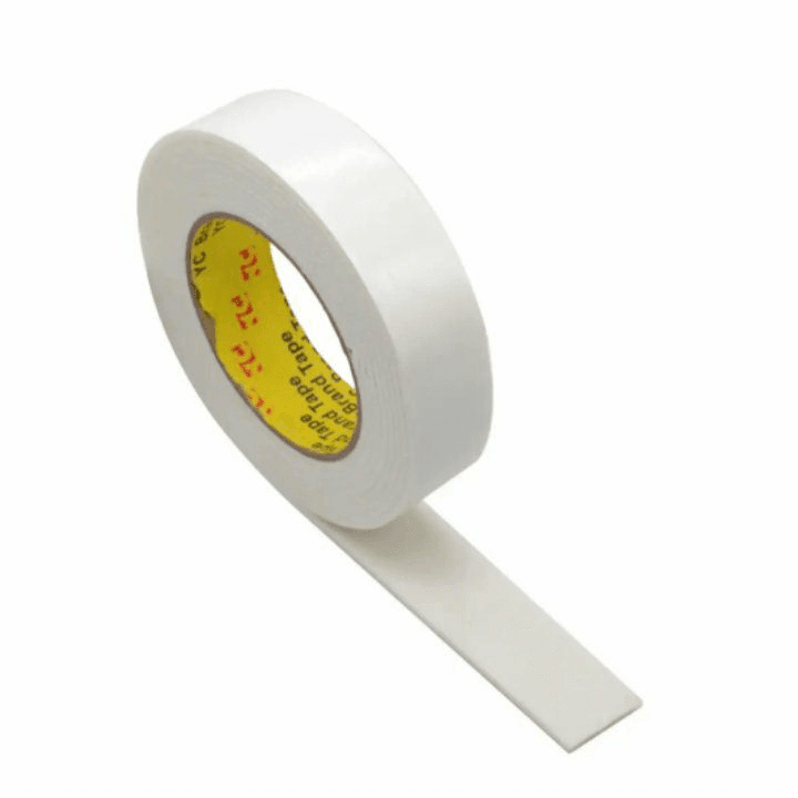 Multipurpose 1 Inch Double Sided Foam Tape: Strong Adhesive for Crafts, Home, Office, and More.