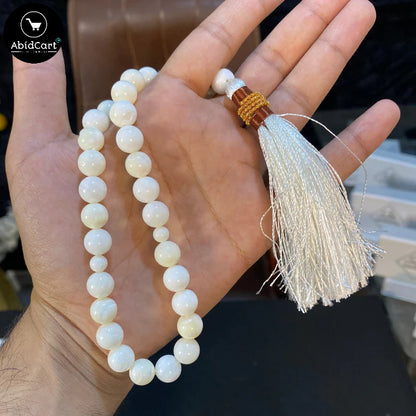 Premium Tasbih with Large Beads – Handmade Prayer Beads for Spiritual Reflection & Meditation. - Abid Cart