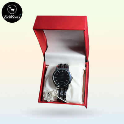 GD Grand QUARTZ Luxury Men's Watch - Elegant Timepiece with Precision Quartz Movement. - Abid Cart