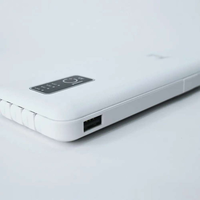 J Cell 10000mAh Power Bank – 4-in-1 Compact Portable Charger for All Devices, Original Design, Fast Charging. - Abid Cart