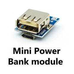 2-in-1 Power Bank Circuit Charging Module - 5V Lithium Battery Charger & Step-Up Boost Board for DIY (Micro USB Li-Po/Li-ion 18650). - Abid Cart