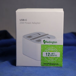 25W USB-C Power Adapter for iPhone X to 15 Pro Max - Fast Charging with 12-Month Warranty (3 Pin). - Abid Cart
