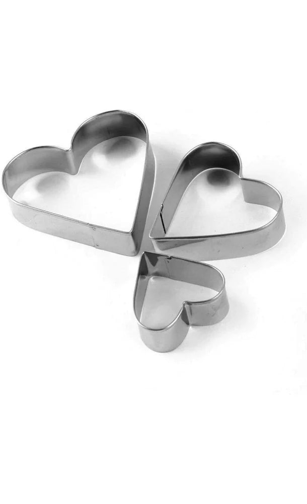 Premium Silver Stainless Steel Cookie Cutter Set - Durable, Rust-Proof Shapes for Baking, Holiday, and Party Treats. - Abid Cart