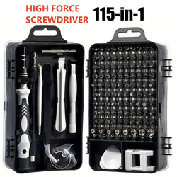 115-in-1 Precision Screwdriver Set – Magnetic Professional Repair Tool Kit for Electronics, Phones, Laptops & More. - Abid Cart