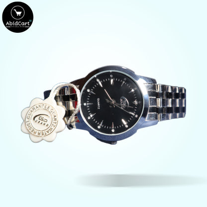 GD Grand QUARTZ Luxury Men's Watch - Elegant Timepiece with Precision Quartz Movement. - Abid Cart