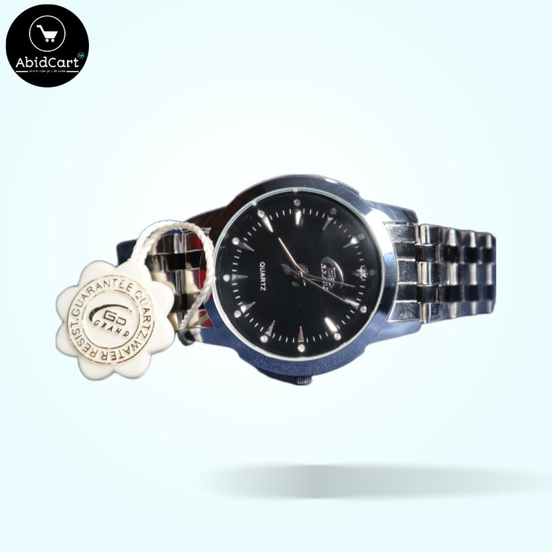GD Grand QUARTZ Luxury Men's Watch - Elegant Timepiece with Precision Quartz Movement. - Abid Cart