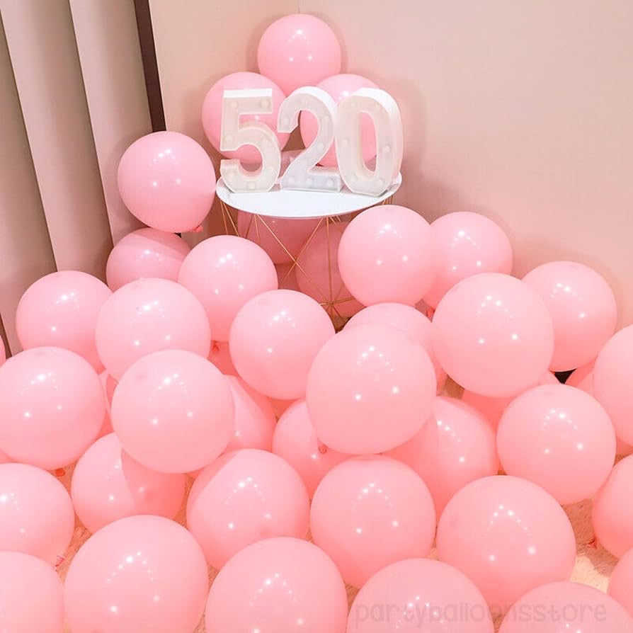 50 pieces -Pack 12 Inch Latex Balloons for Birthday, Wedding, Baby Shower & More | Party Decoration Assortment. - Abid Cart