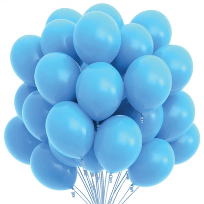 50 pieces -Pack 12 Inch Latex Balloons for Birthday, Wedding, Baby Shower & More | Party Decoration Assortment. - Abid Cart