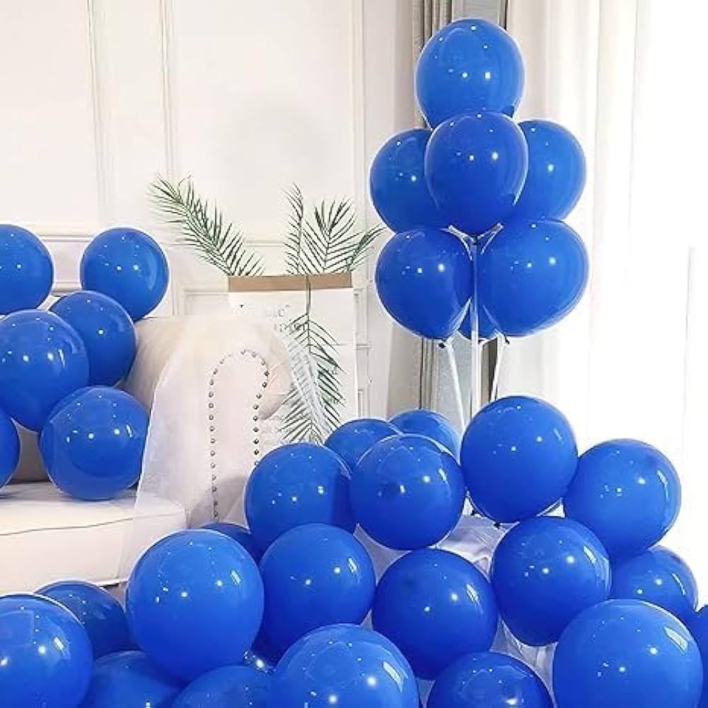 50 pieces -Pack 12 Inch Latex Balloons for Birthday, Wedding, Baby Shower & More | Party Decoration Assortment. - Abid Cart