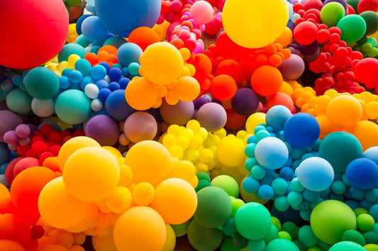 50 pieces -Pack 12 Inch Latex Balloons for Birthday, Wedding, Baby Shower & More | Party Decoration Assortment. - Abid Cart
