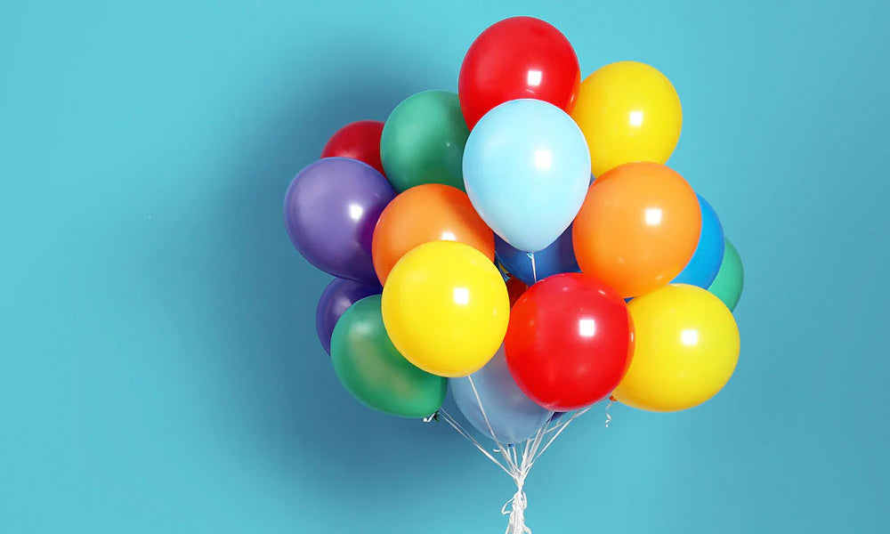 50 pieces -Pack 12 Inch Latex Balloons for Birthday, Wedding, Baby Shower & More | Party Decoration Assortment. - Abid Cart