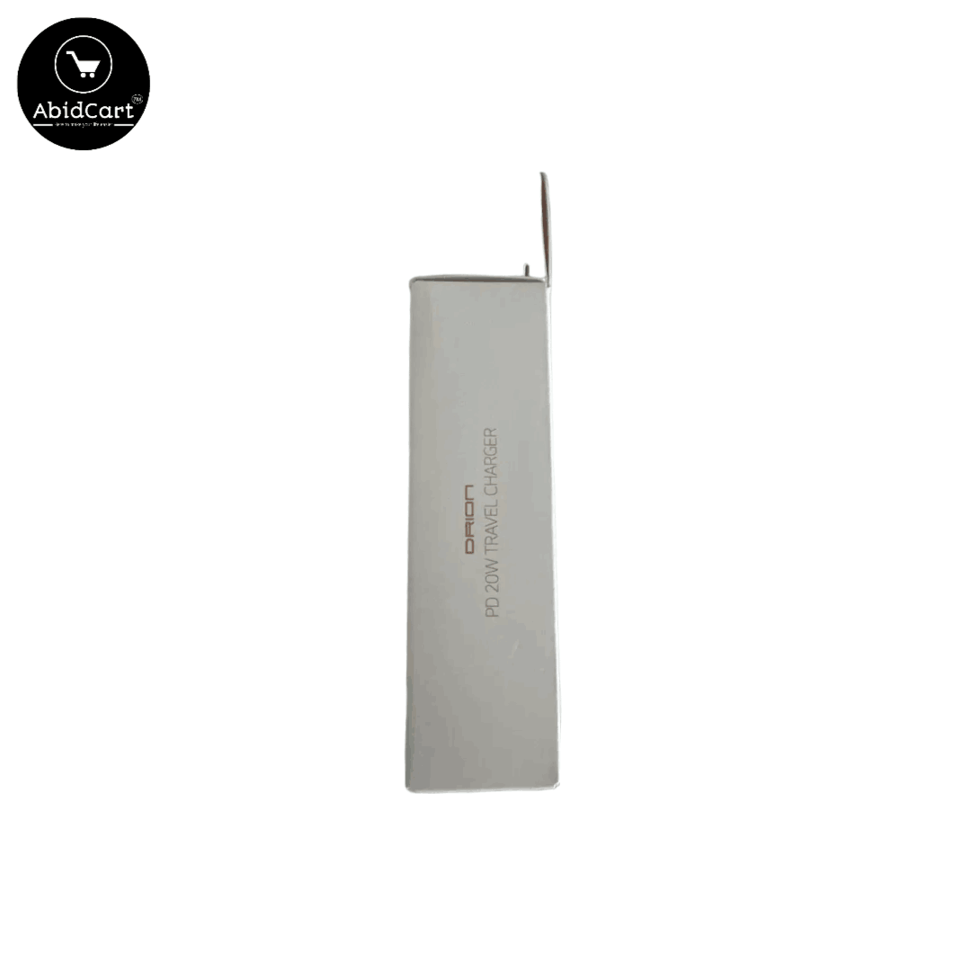 DRION PD20W C-Type Fast Travel Charger - Compact & Powerful 1-Port USB-C Charging Adapter for Quick Device Charging.