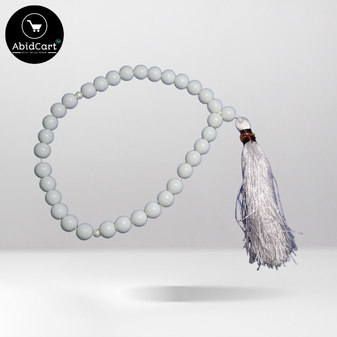 Premium Tasbih with Large Beads – Handmade Prayer Beads for Spiritual Reflection & Meditation. - Abid Cart