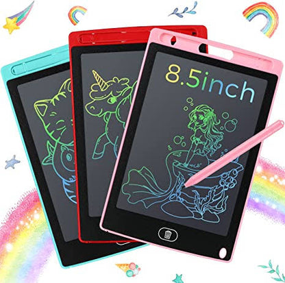 8.5 Inch Multicolor LCD Writing Tablet: Affordable Kids' Educational Toy & Daily Memo Pad. - Abid Cart