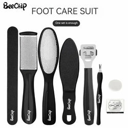 8 PCS Foot Grinder To Remove Dead Skin Calluses Household Pedicure Foot Shaving Foot Sanding Sanding Board Pedicure Tool Set. - Abid Cart