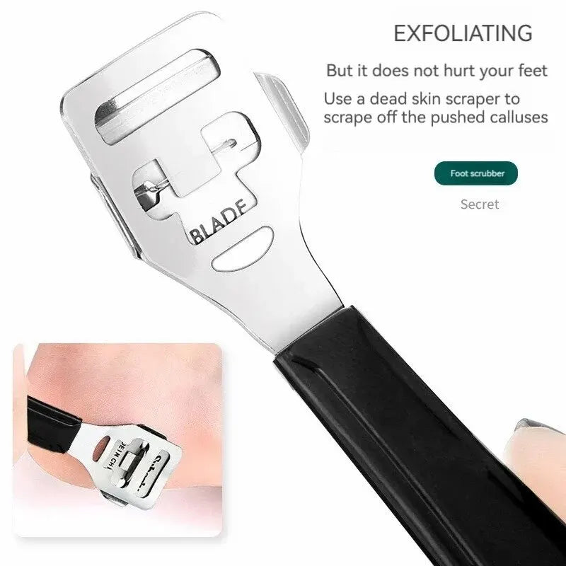 8 PCS Foot Grinder To Remove Dead Skin Calluses Household Pedicure Foot Shaving Foot Sanding Sanding Board Pedicure Tool Set. - Abid Cart