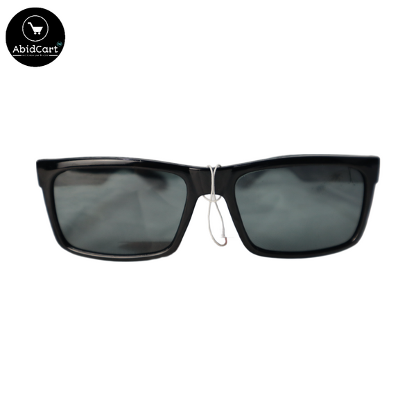 A Grade Black Polarized Sunglasses for Men - Stylish UV Protection Eyewear. - Abid Cart