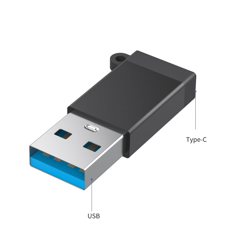 AMAZE USB 3.0 Male to USB-C Female Converter A14 - High-Speed Adapter for Seamless Connectivity. - Abid Cart