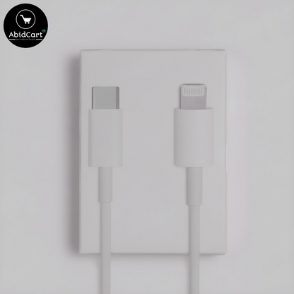 Apple iPhone Charging Cable 1 Meter USB-C to Lightning for Fast Charging and Data Sync. - Abid Cart