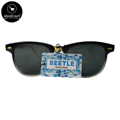 Beetle Sunglasses – Stylish, Trendy, UV Protection, Unisex Fashion Eyewear for Outdoor Adventures. (1 Piece) - Abid Cart