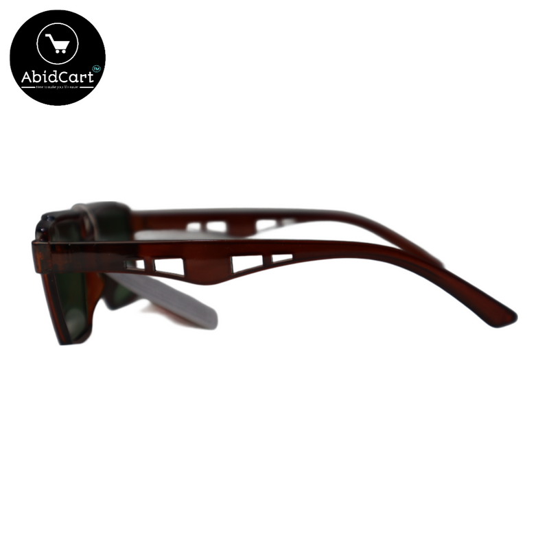 Classic Unisex Rectangular Sunglasses with 100% UV400 Protection. - Abid Cart