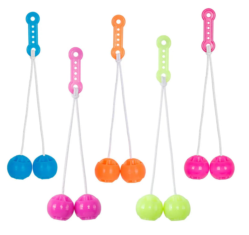 Click Clack Swinging Lato Lato Balls – Tick Tack Cracker Ball Toy, Swing Up Ball on String for Kids – Fun, Noisy Taka Tak Balls for Endless Entertainment. (Small Size) - Abid Cart