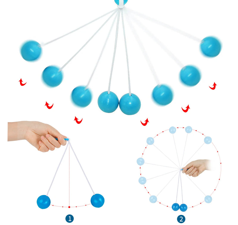 Click Clack Swinging Lato Lato Balls – Tick Tack Cracker Ball Toy, Swing Up Ball on String for Kids – Fun, Noisy Taka Tak Balls for Endless Entertainment. (Small Size) - Abid Cart