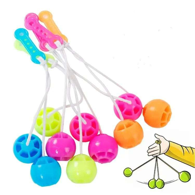 Click Clack Swinging Lato Lato Balls – Tick Tack Cracker Ball Toy, Swing Up Ball on String for Kids – Fun, Noisy Taka Tak Balls for Endless Entertainment. (Small Size) - Abid Cart