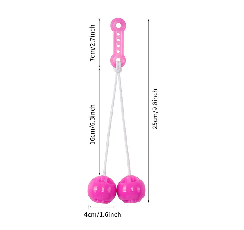 Click Clack Swinging Lato Lato Balls – Tick Tack Cracker Ball Toy, Swing Up Ball on String for Kids – Fun, Noisy Taka Tak Balls for Endless Entertainment. (Small Size) - Abid Cart