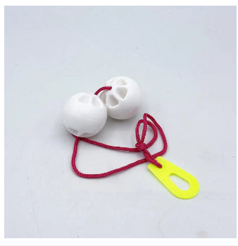 Click Clack Swinging Lato Lato Balls – Tick Tack Cracker Ball Toy, Swing Up Ball on String for Kids – Fun, Noisy Taka Tak Balls for Endless Entertainment. (Small Size) - Abid Cart