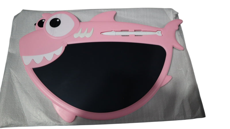 Colorful LCD Drawing Tablet - Cartoon & Fish Style for Kids & Adults | Erasable E-writer Digital Memo Pad. - Abid Cart