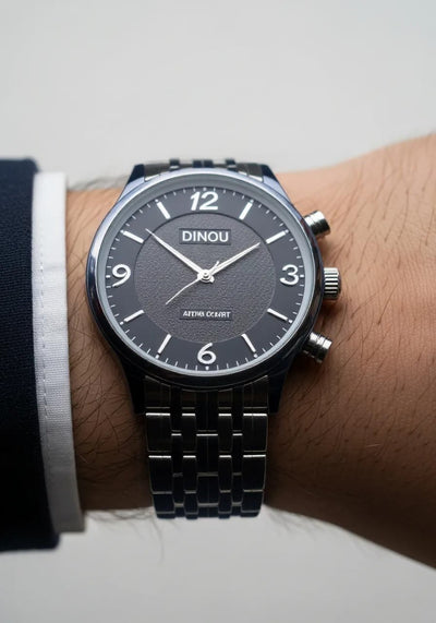 DINUO Men's Luxury Watch – Stylish & Durable Timepiece for Everyday Elegance. - Abid Cart