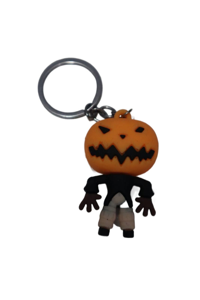 Halloween Keychains: Resin Pumpkin, Ghost, Grim Reaper - Fashion Gift for Men & Women, Car & Bag Key Ring. - Abid Cart