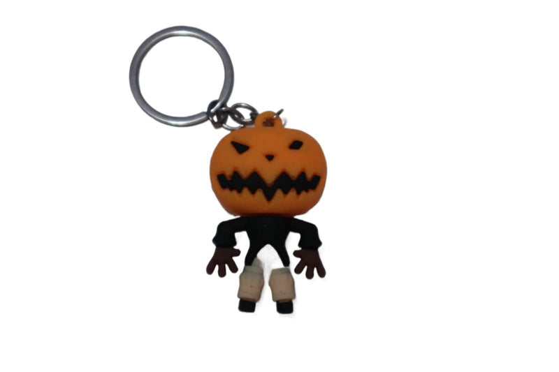 Halloween Keychains: Resin Pumpkin, Ghost, Grim Reaper - Fashion Gift for Men & Women, Car & Bag Key Ring. - Abid Cart
