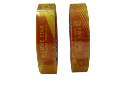 Heavy-Duty Transparent Packing Tape - Strong Adhesive Clear Scotch Tape for Moving, Shipping, and Storage. (1 pieces) - Abid Cart