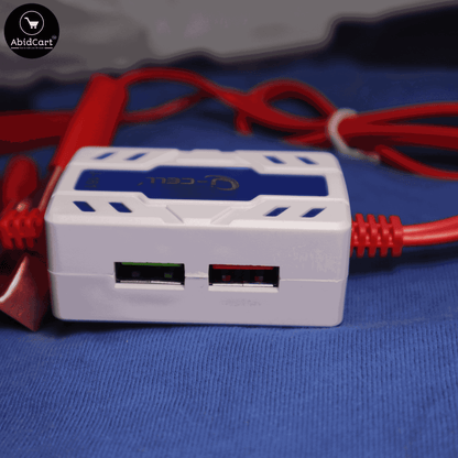J-Cell Clip Charger Fast Charging 3.4A Output J-161 with Auto-ID Technology for Quick and Efficient Device Charging.
