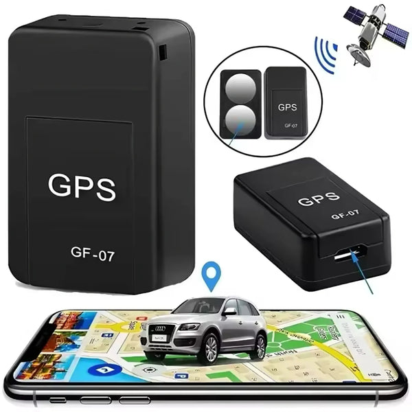 Mini Magnetic GPS Tracker for Vehicles - Real-Time Car Tracking, Anti-Theft, Precise Positioning, Portable Anti-Lost Device with Strong Magnet. - Abid Cart