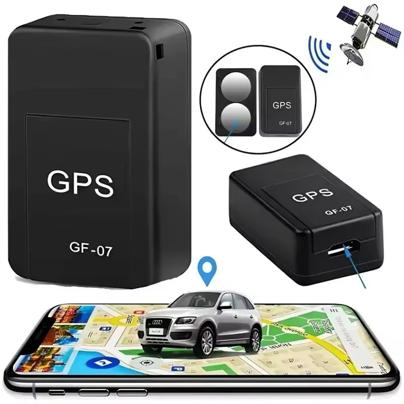 Mini Magnetic GPS Tracker for Vehicles - Real-Time Car Tracking, Anti-Theft, Precise Positioning, Portable Anti-Lost Device with Strong Magnet. - Abid Cart